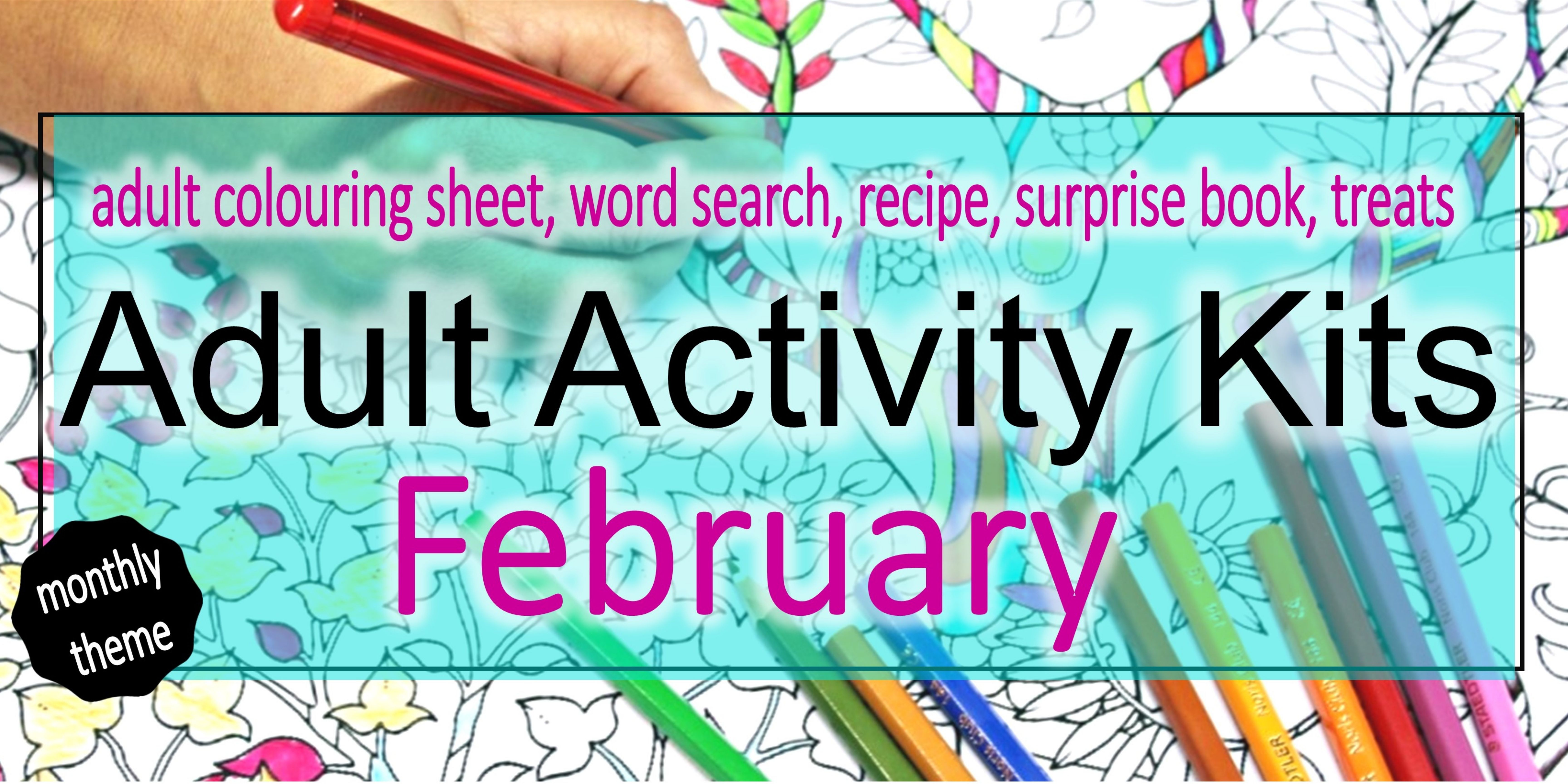 Adult Activity Kits - February